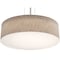Afx Anton 30in. Medium Base Pendant, Satin Nickel Finish, Jute Shade ANP3044MBSN-JT - alternate 1